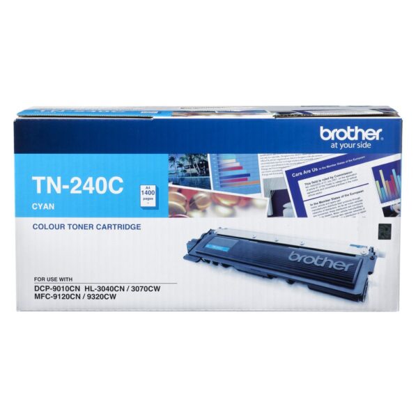 Brother Color Cartridge Tn-240c(cyan) Genuine