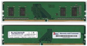 Desktop Ram 8gb Ddr4 2666 Long Dimm 1 Year Warranty