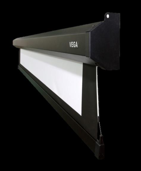 VEGA 84"(52"x70") projector screen Matte White - MWK