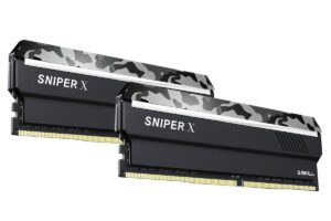 G.SKILL Sniper X Series 16GB 8GBX2 3000Mhz desktop memory with 3 yr. warranty