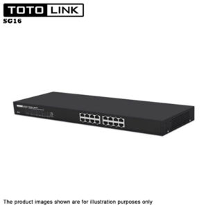 18 TOTOLINK SG16 Fast Ethernet Switch (Gigabit) 16-Port 10/100/1000Mbps