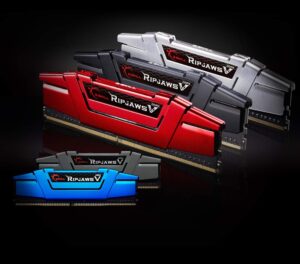 G.SKILL Ripjaws V Series 16GB 8GBx2 3000Mhz desktop memory with 3 yr. warranty