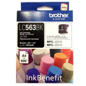 Brother Inkjet Cartridge Lc-563bk (genuine)