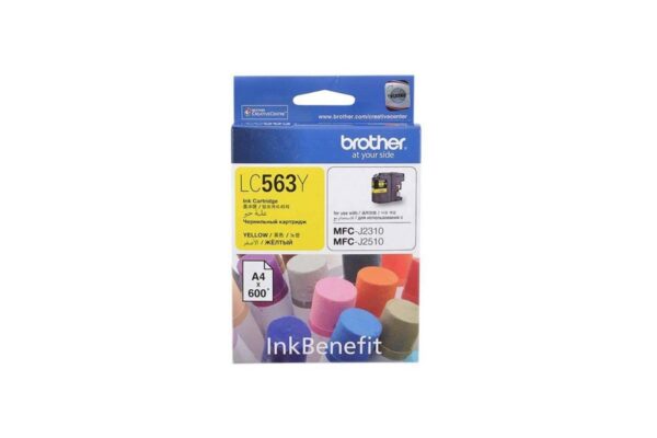 Brother Ink Cartridge Lc-563y(genuine)