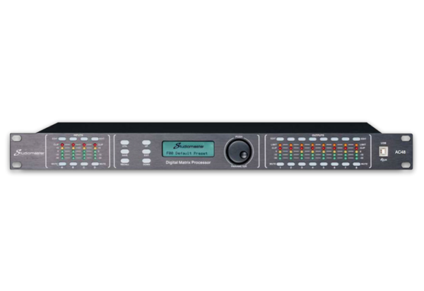 Studiomaster Ac36ii 3in 6 Out Digital Processor -1 Yr.warranty