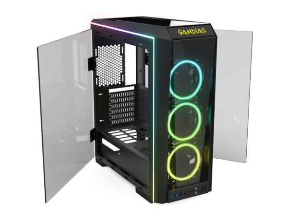 28 Gamdias-TALOS-P1A RGB Computer Case with 2 yr. warranty
