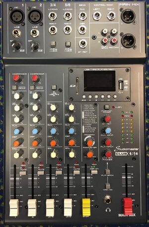 Studiomaster Club XS-6 6 Channel Mixer