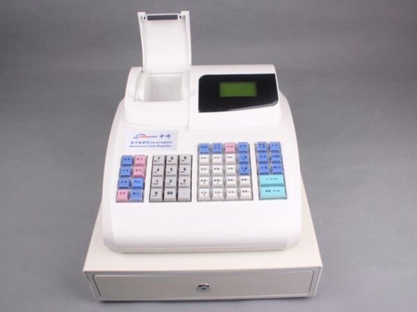 40 Zonerich ZQ-ECR800 Electronic Cash Register + Cash Drawer