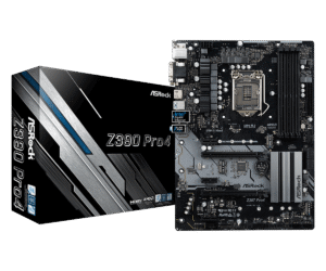 5 Asrock Z390 Pro4 motherboard with 3 yr warranty