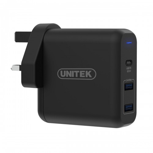 53 Unitek 60W USB-C PD 3-port Wall Charger Type P1103A