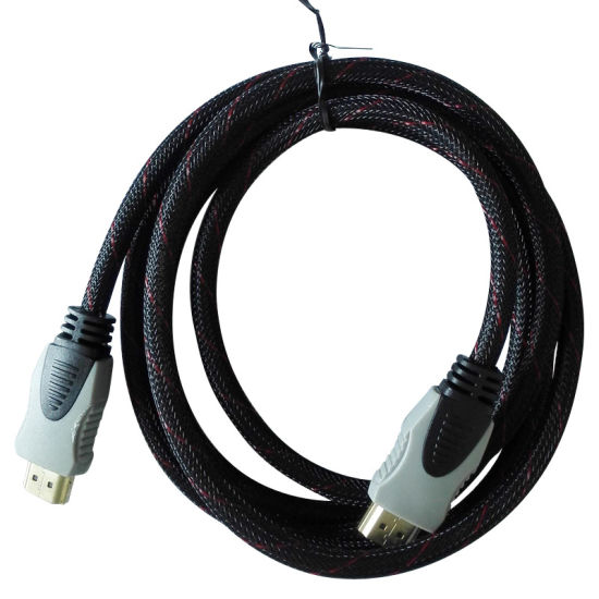 Vega HDMI F Series Cable-Flat Cable with Metal Plug and Nylon Sleeving 5 mtr