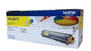 6 Brother Cartridge Original Laser Toner Tn-261y