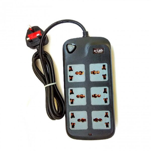 70 Xlab 6 Socket Universal Power Extension Cable Xec-610n