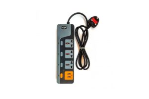 71 xLab XEC-342USB 3 Socket + USB Universal Power Extension Cord multiplug