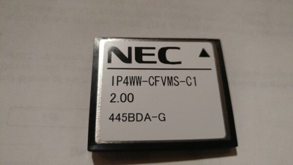 NEC SL1000 :  IP4WW-CFVMS-C1 Voice Mail 2-Port 15-Hours CARD