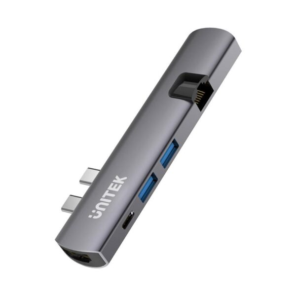 86 Unitek Dual USB C Hubs Thunderbolt3 Y-D008A MacBook Pro