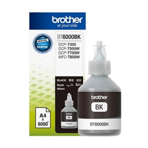 Brother Inkjet Printer Ink Bt-6000bk (black) Genuine