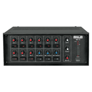 0010662_ahuja-pa-Audio-Mixer-MX-15-1 Ahuja Mixers Pa Audio Mixers Mx-15 Ac & 12v Dc Operation