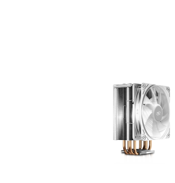 Deepcool Gammaxx Gte V2 White Dp-mch4-gmx-gte-v2wh Cpu Air Cooler