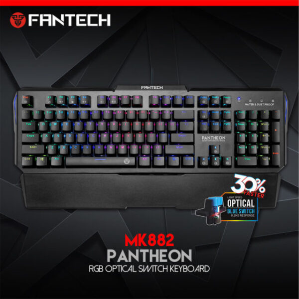 Fantech Gaming Keyboard Phanton Mk882 Rgb With 1yr Warranty