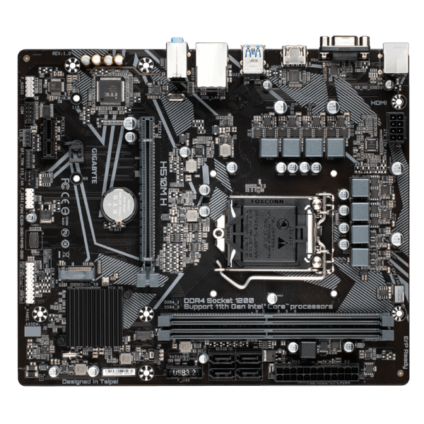 1000 (1) Gigabyte H510m H 1.0 Intel 10/11th Gen Supported Motherboard Pcie 4.0