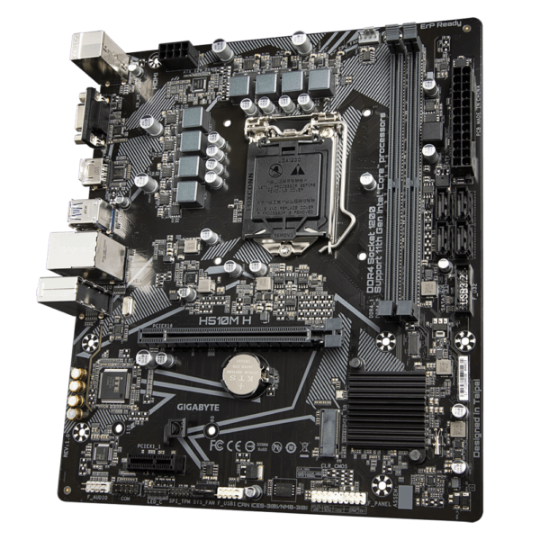 1000 (3) Gigabyte H510m H 1.0 Intel 10/11th Gen Supported Motherboard Pcie 4.0