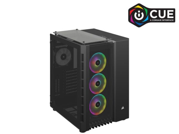 11-139-137-01 Corsair Crystal Series 680x Rgb Atx High Airflow Smart Gaming Case