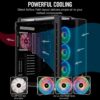 11-139-137-V25 Corsair Crystal Series 680x Rgb Atx High Airflow Smart Gaming Case