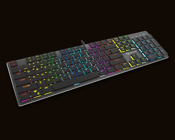 15821603786463 Meetion Ultra-thin Mechanical Keyboard Mk80 With 1yr Warranty