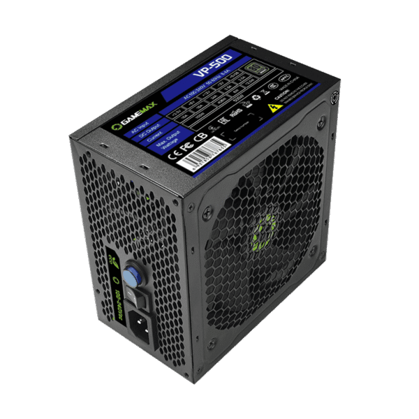 Gamemax Vp Series Power Supply Vp-500 80+bronze With 1yr Warranty