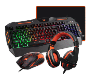 16267637454035 Meetion Backlit Gaming Combo Kit 4 In 1 Gaming Keyboard Mouse& Headset