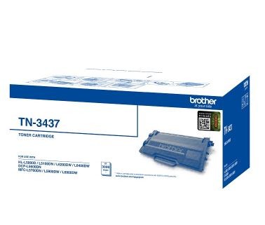Brother Tn-3437 Hl-l5000d/ L5200dw/ L6400dw; Mfc-l5755dw/l6900dw Toner