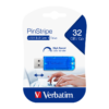 2337202053756_66407 Verbatim 66407 Store N Go Pinstripe Usb 3.0 Drive 32gb - Blue