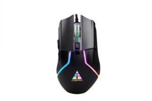 Golden Field Gaming Mouse 180g 1.8 M Black Braided Cable,magnetic Ring