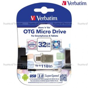 2796447_0828a8d8e6e8ah93 Verbatim V. Store'n' Go Otg Micro Usb 3.0 Pen Drive 49826 -32gb