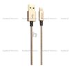 Verbatim Steel-flex Lightning Iphone Ipad Charging Cables - Gold 65623