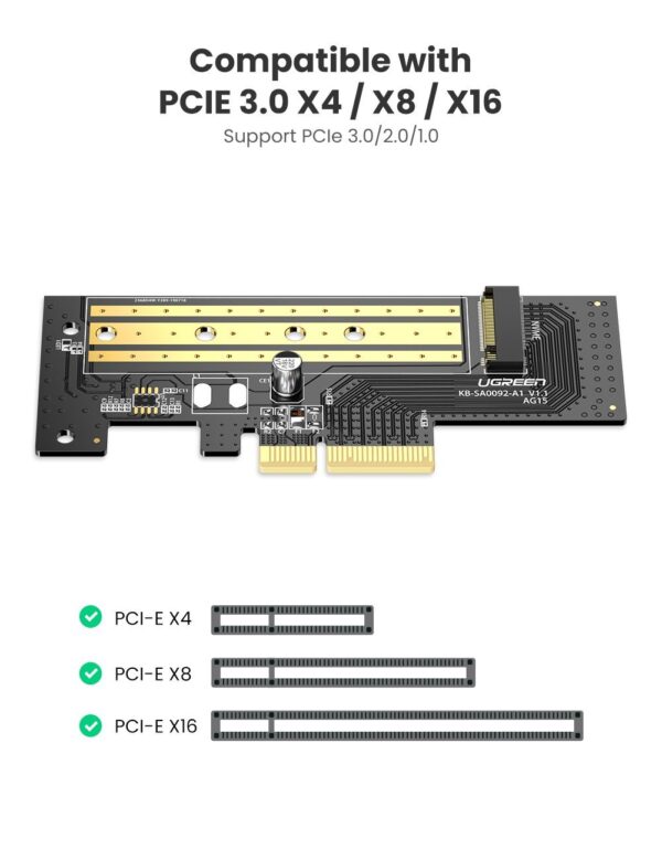 Ugreen M.2 Nvme To Pcle 3.0 Adapter