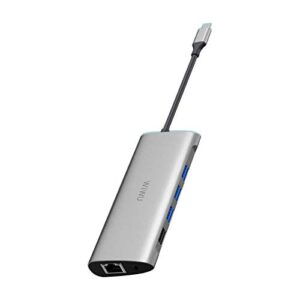 Wiwu Alpha A11-in-1 Usb Type C Hub Adapter, 4k Hdmi Audio Lan Type C