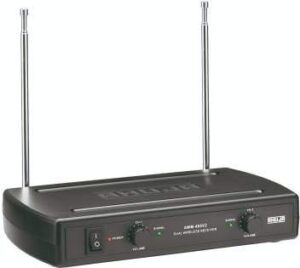 Ahuja Awm-495v2 Dual Hand Wireless Microphone 50m Open Range