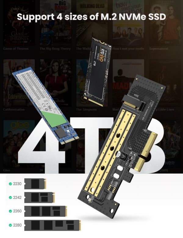 Ugreen M.2 Nvme To Pcle 3.0 Adapter