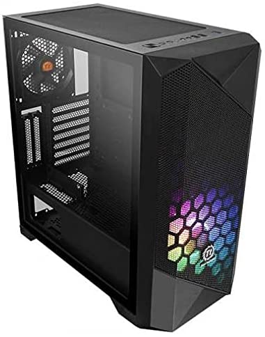 Thermaltake Commander G33 Tg Argb Mid-tower Case Ca-1p3-00m1wn-00 (m)