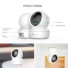 41MpDHl8UQL Ezviz C6n Wifi Indoor Home Security Pan & Tilt Camera With 2 Way Talk
