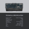 Fantech Gaming Keyboard Phanton Mk882 Rgb With 1yr Warranty