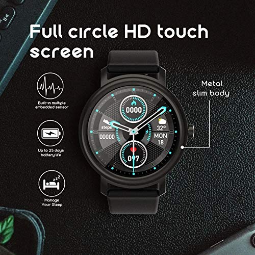 51DCh1IWlYL Mibro Air Round Smart Watch 25days Standby Battery Life -1yr Wrnty.