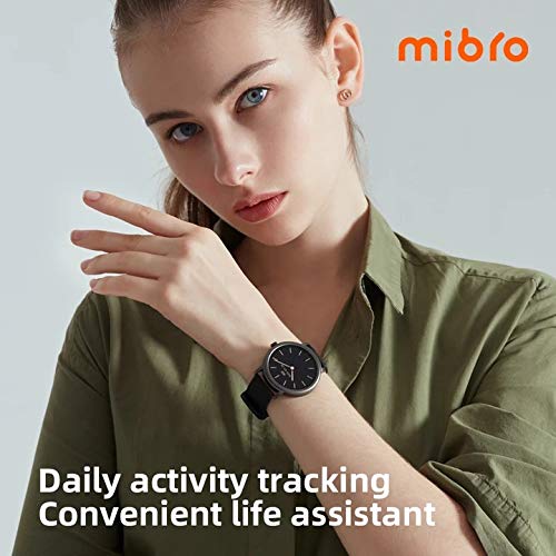 51IgGpzJMXL Mibro Air Round Smart Watch 25days Standby Battery Life -1yr Wrnty.