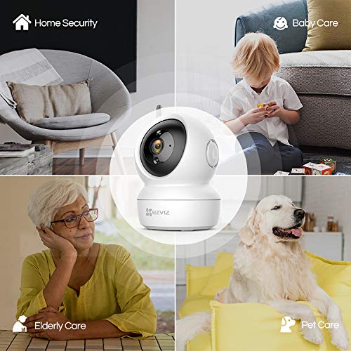 51J1v5thRIL Ezviz C6n Wifi Indoor Home Security Pan & Tilt Camera With 2 Way Talk
