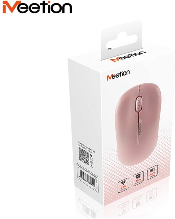 51MmWMi0eCL._AC_SL1200_ Meetion R545 Wireless Mouse In pink Color With 1yr Warranty