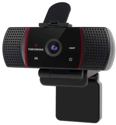 Thronmax Stream Go X1 1080p 30fps, No Zoom Noise Cancellation Webcam