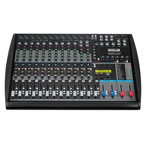 Ahuja Promix 1442 Professional Pa Mixer 12 Mic And 10 Line Balanced