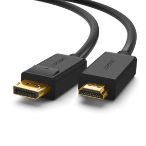 Ugreen 3 Mtr Dp Male To Hdmi Male Cable, Model : 10203